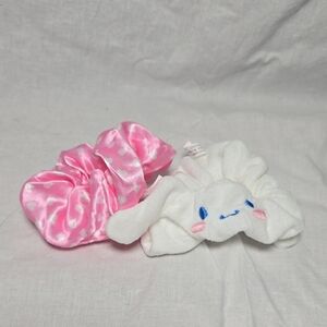 Cinnamoroll Hair Scrunchy Duo